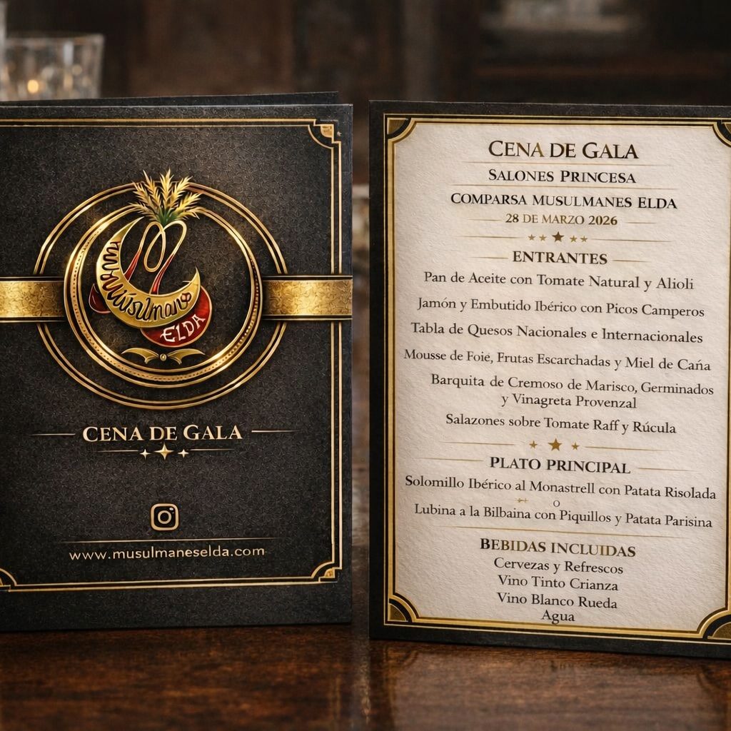 Cena de Gala Musulmanes 2026